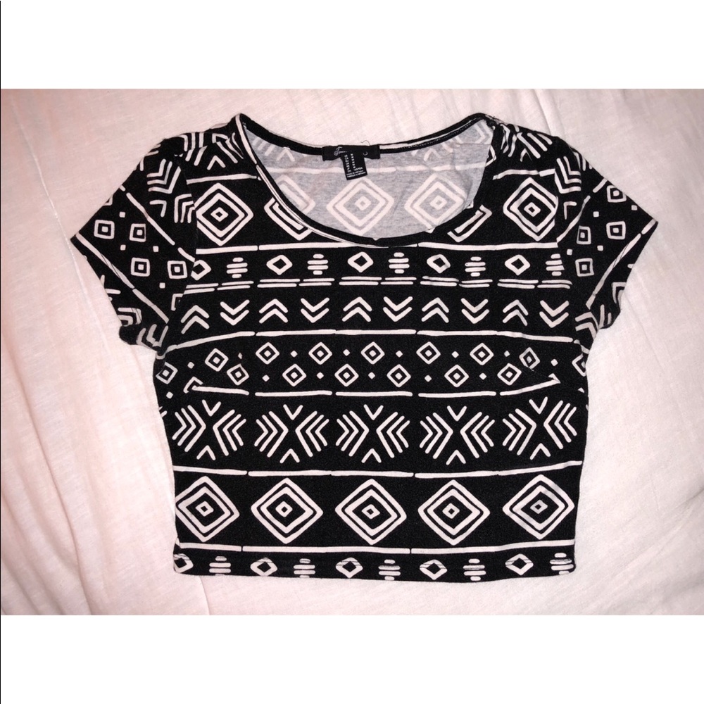 Tribal Crop Top